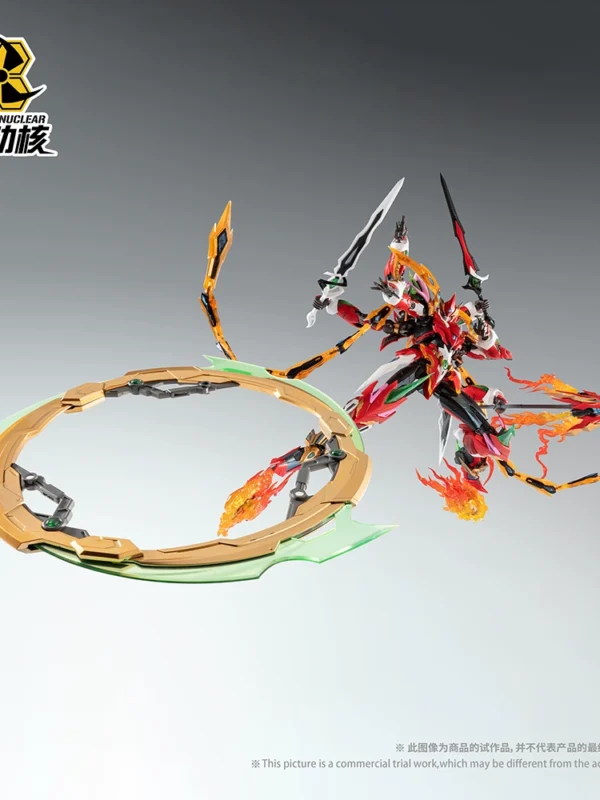 Spot motorcycle core assembly Nezha MNP-XH04 movable alloy skeleton Guochuang mecha model Huntian Ling - 图片 5
