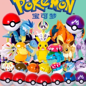 Genuine flagship store Pokémon Ball Toy Set Gift Box Pikachu Figure Bikachu Blind Box Ornaments