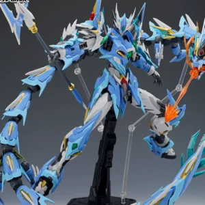 Spot, motorcycle nuclear Ao Bing, Bai Qi assembled cold dragon with dragon, Guochuang mecha model, Nezha, Cao Ren Ganjiang