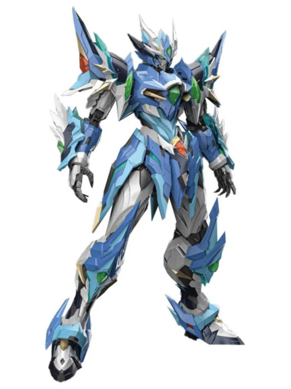 Spot, motorcycle nuclear Ao Bing, Bai Qi assembled cold dragon with dragon, Guochuang mecha model, Nezha, Cao Ren Ganjiang - 图片 5