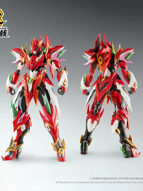 Spot motorcycle core assembly Nezha MNP-XH04 movable alloy skeleton Guochuang mecha model Huntian Ling - 图片 4