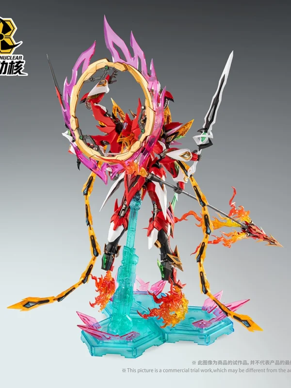 Spot motorcycle core assembly Nezha MNP-XH04 movable alloy skeleton Guochuang mecha model Huntian Ling - 图片 2