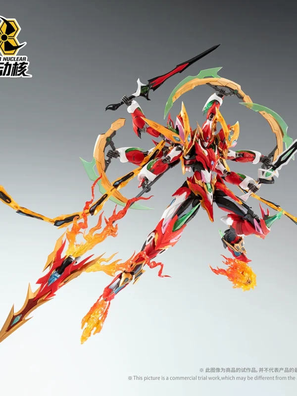 Spot motorcycle core assembly Nezha MNP-XH04 movable alloy skeleton Guochuang mecha model Huntian Ling - 图片 3